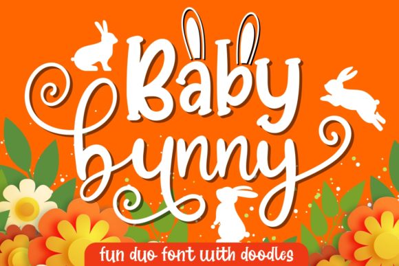 Baby Bunny: A Playful Font Duo for Modern Design