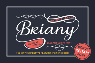 Briany Script Font: Elevate Your Designs