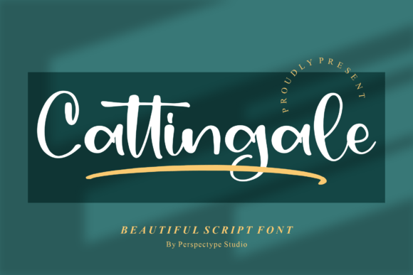 Cattingale: A Handwritten Font for Modern Design