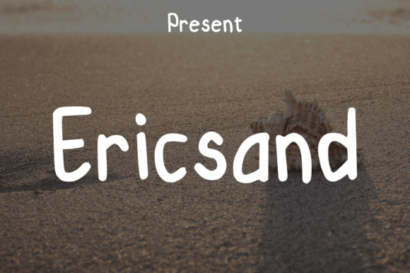 Ericsand: A Modern Script Typeface for Elevated Design