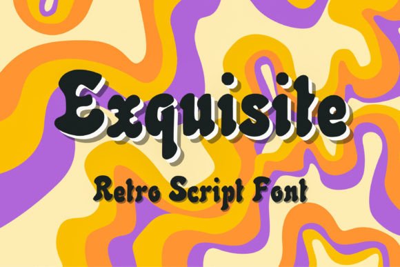 Exquisite: A Retro Script Font for Modern Design