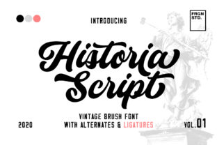 Historia: A Sweet Script for Modern Design