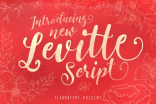 Levitte: A Fresh Script Font for Elegant Design