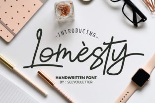 Lomesty: The Classic Script Font for Modern Designs