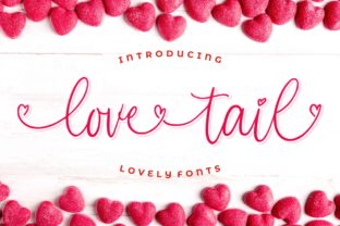 Love Tail: A Romantic Script for Modern Design