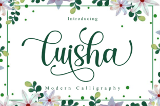 Luisha: Elevate Your Creative Projects with a Modern Script Font