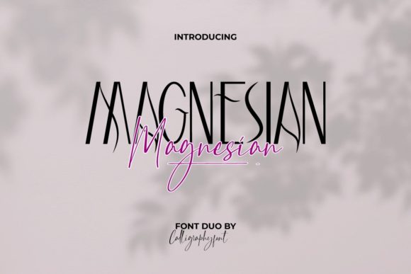 Magnesian: Elevating Design with a Modern Font Duo