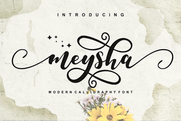 Meysha Font: Elevate Your Visual Design with Elegant Script
