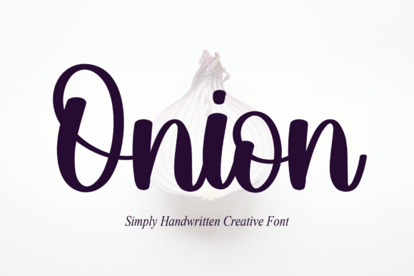 Onion Font: A Whimsical Script for Modern Design