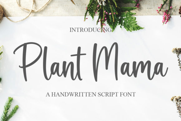 Plant Mama: A Script Font for Refined Brand Identity