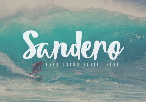 Sandero: Elevate Your Design with Bold Handwritten Script