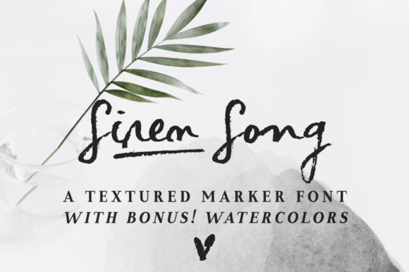 Siren Song: Elevate Your Design with Modern Brush Script