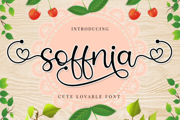Soffnia: The Romantic Script Font for Modern Design