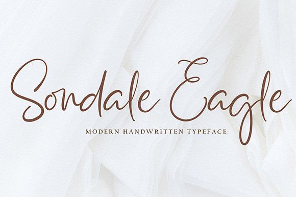 Sondale Eagle: An Elegant Script for Modern Design