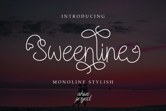 Sweenline: A Script Font for Elegant Design