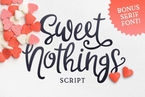 Sweet Nothings: The Versatile Font for Modern Designers