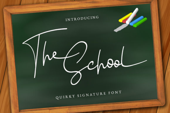 Unlock Playful Authenticity with The School Font
